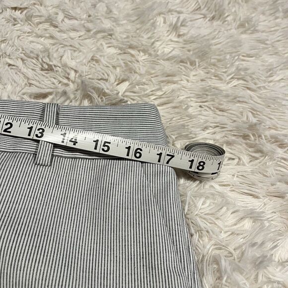 TALBOTS NEWPORT PANTS - Gray STRIPE - CURVY FIT SIZE 10 New With Tags - Picture 13 of 16